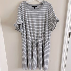 Lane Bryant striped dress